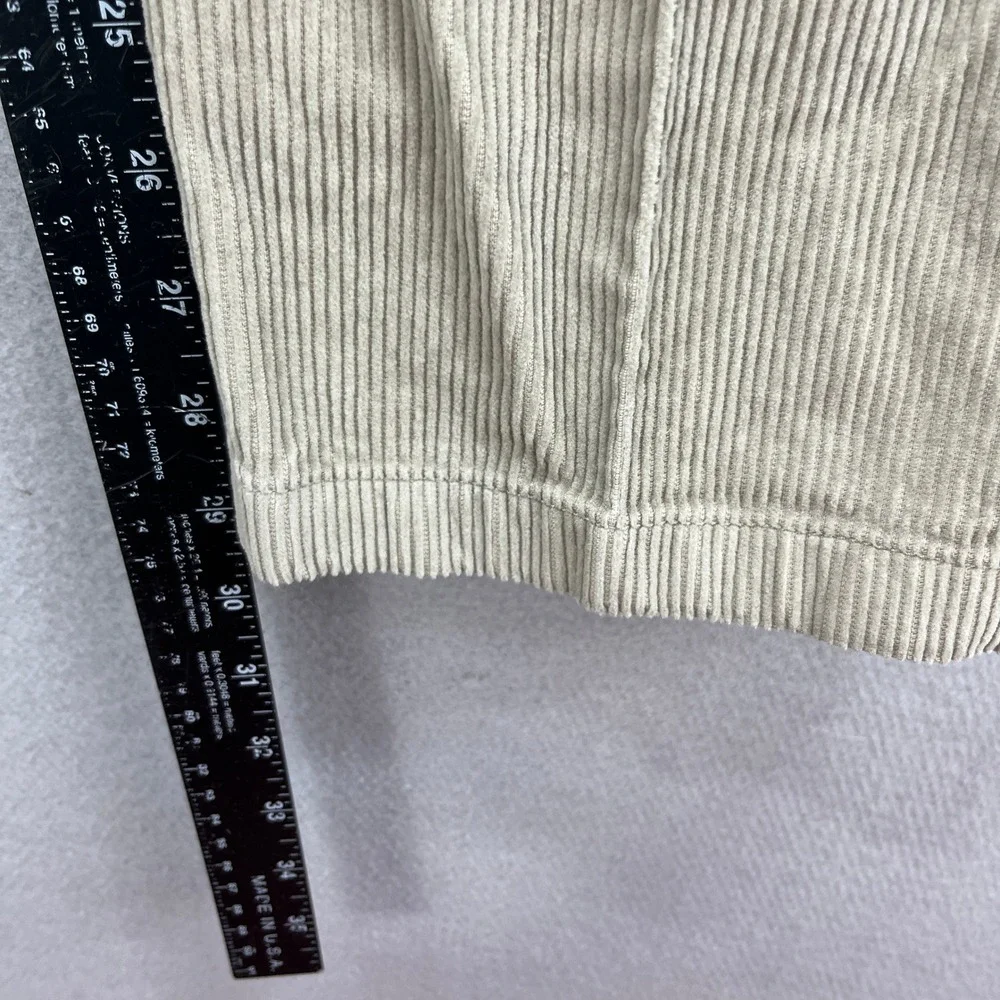 Nautica The Deck Pant Mens 38x30* Tan Corduroy Flat Front Straight Cord Trousers